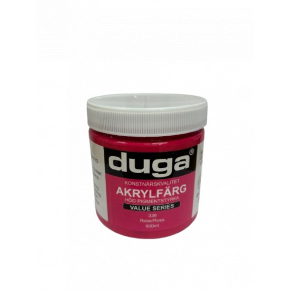 F�rg akryl 500ml -Rosa