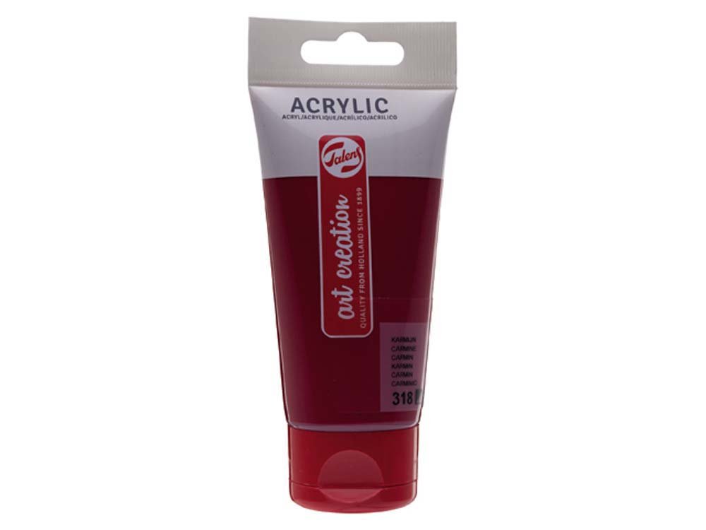 Akrylmaling Art Creation 75 ml - Carmine - Akrylfarver, Kunstnerfarver