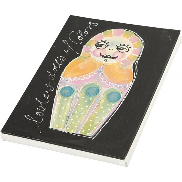 Målarduk - vit - 30 x 30 cm - 40 st Målarduk - vit - 30 x 30 cm - 40 st