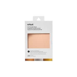 Transfereringsfolie Cricut Provpaket 10x15 cm 24-pack - Metallisk Transfereringsfolie Cricut Provpaket 10x15 cm 24-pack - Metallisk
