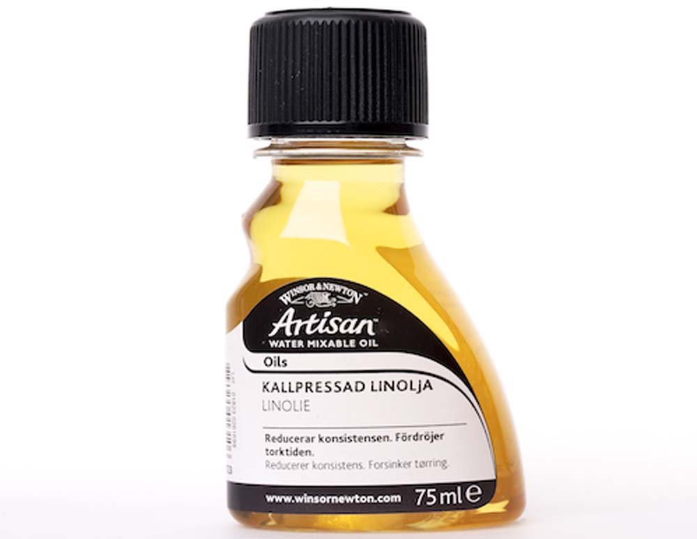 Linolie W&N Artisan Vandopløselig - 75 ml - Medium til oliemaling, Malermedium, Fernis og kunstner medier til kunstmaling
