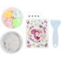 Mini DIY-sæt Modelleringssten med insektgrå/lyserød/lys turkis Mini DIY-sæt Modelleringssten med insektgrå/lyserød/lys turkis