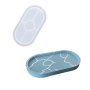 Silikonform oval bricka 18 x 9,5 cm Silikonform oval bricka 18 x 9,5 cm