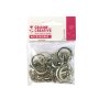 Nyckelringar med karbinhake, 10-pack Nyckelringar med karbinhake, 10-pack