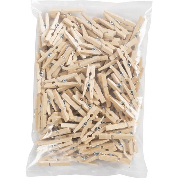 Klädnypor - 30 x 3 mm - 100 st Klädnypor - 30 x 3 mm - 100 st