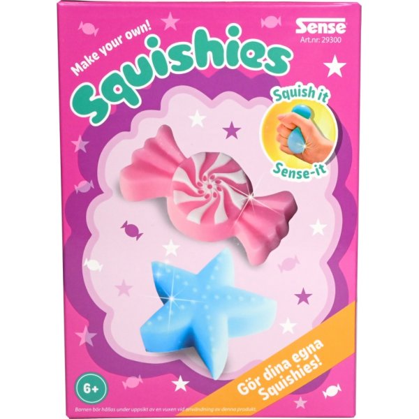 Squishies pysselset 2 figurer - g�r egna stressbollar