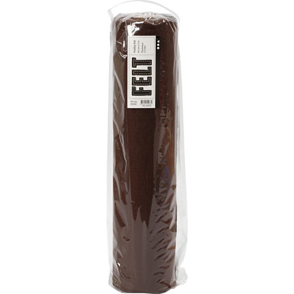 Hobbyfilt - brun - 5 m Hobbyfilt - brun - 5 m