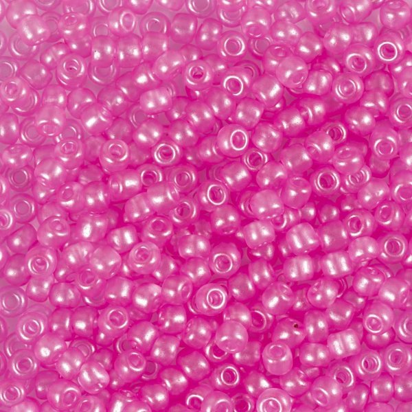 Rocaillepärlor 3 mm Ljusröd 25 g Rocaillepärlor 3 mm Ljusröd 25 g