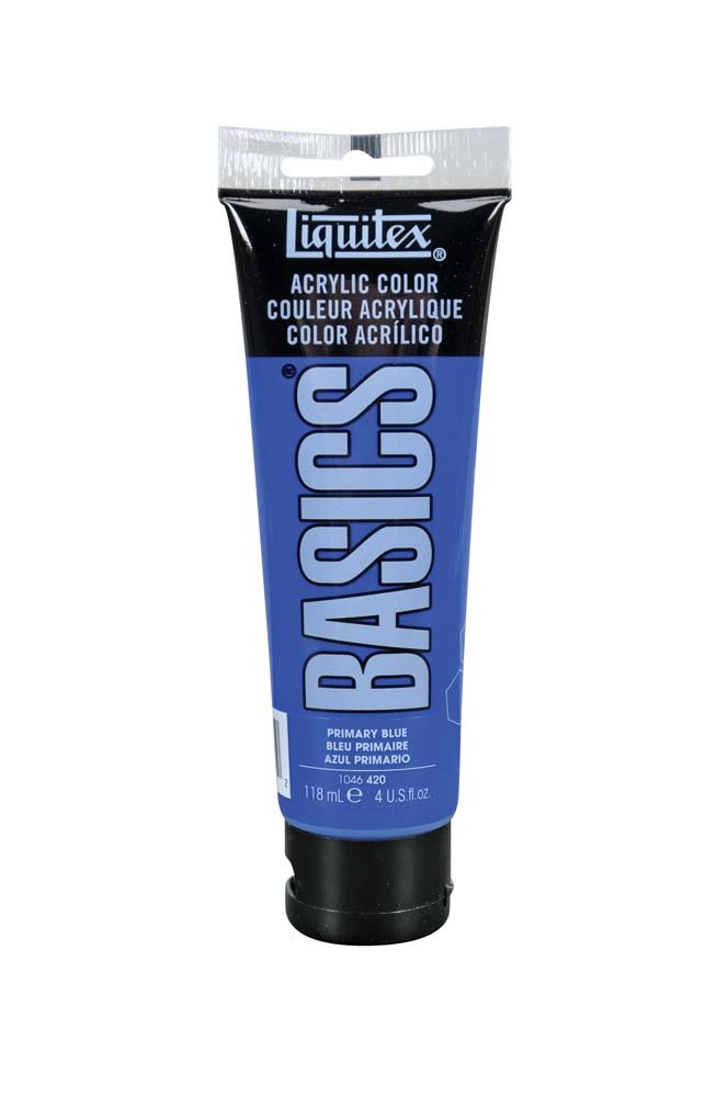 Akrylfärg Liquitex 118 ml - 420 Primary Blue - Akrylfärger, Konstnärsfärger