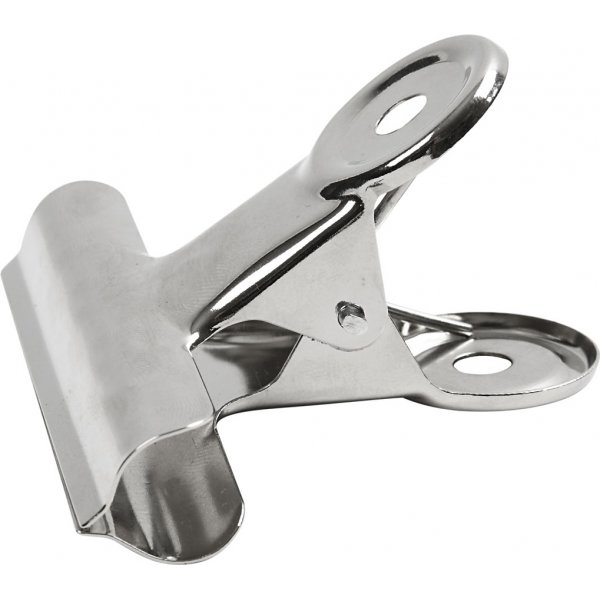 Metallklämma - silver - 6 st Metallklämma - silver - 6 st