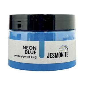 Jesmonite neonpigmentpulver 50 g blå Jesmonite neonpigmentpulver 50 g blå