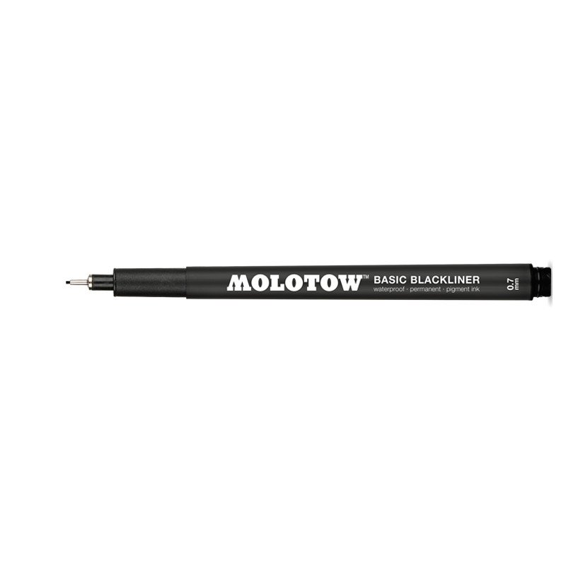 Molotow Fineliner Blackliner - Rund - Fineliners, Penne, Penne, kridt & tusch