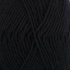 DROPS Merino Extra Fine Uni Colour garn - 50g - Svart (02)