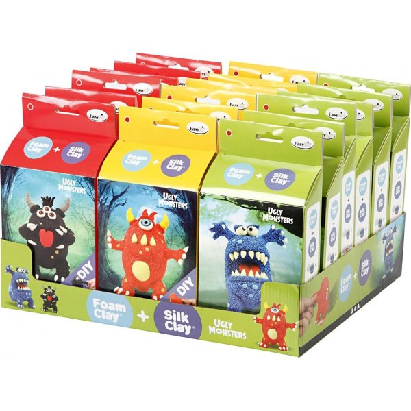 Funny Friend startsett - monster - 18 sett