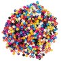 Glaspärlor Ø 6 mm 500 g - basfärger Glaspärlor Ø 6 mm 500 g - basfärger