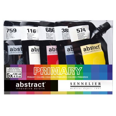 Akrylmaling St Sennelier Abstract - Introst 5 x 120 ml