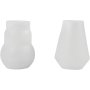 Silikonform Vase og lysholder 7,5 cm matt gjennomsiktig 2 stk Silikonform Vase og lysholder 7,5 cm matt gjennomsiktig 2 stk