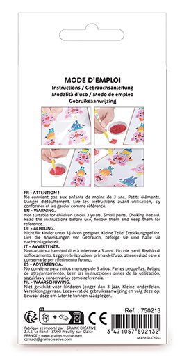 Diamond mosaic-kit med körsbärsmotiv, 10 cm Diamond mosaic-kit med körsbärsmotiv, 10 cm