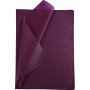 Silkepapir - bordeaux - 50 x 70 cm - 14 g -25 ark