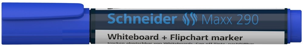 Maxx 290 Whiteboard (1-3 mm) rund - Blå - Whiteboard penne, Penne, Penne, kridt & tusch