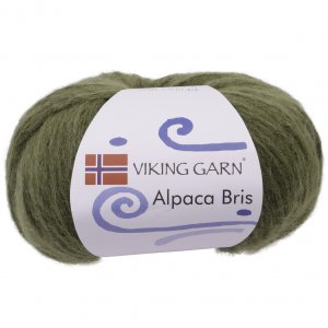 Viking garn Alpacka Bris 50g - Grn (335)