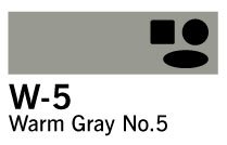 Copic Sketch - W5 - Warm Gray Nr.5 - Copic Sketch, Copic-penne, Markers, Penne, Penne, kridt & tusch