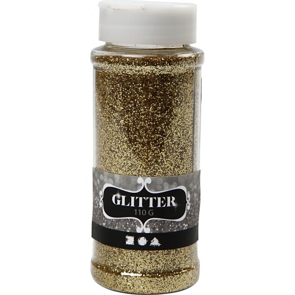 Glitter - guld - 110 g Glitter - guld - 110 g