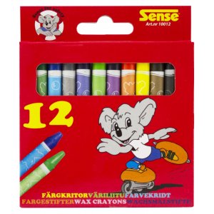 Vaxkritor Sense - 12 kritor Vaxkritor Sense - 12 kritor