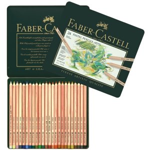 Pastellblyanter PITT - 24 penner