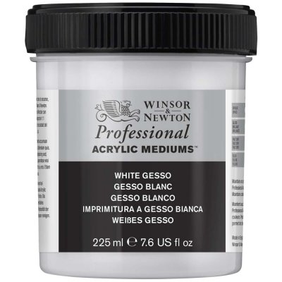Akrylmedium W&N Professional - Hvid Akrylgesso