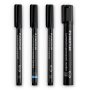 Permanent pen Lumocolor mix s�t 4-pak sort