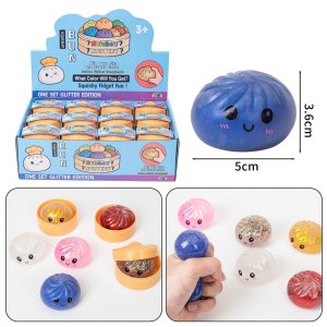 Mystery Squishy Dumpling Glitter 5 cm Mystery Squishy Dumpling Glitter 5 cm