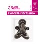 Miniutstickare i rostfritt stål, 3-pack - pepparkaksgubbe Miniutstickare i rostfritt stål, 3-pack - pepparkaksgubbe