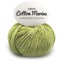 DROPS Cotton Merino Uni Colour garn - 50g - Pistasch (10)