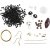 Mini DIY Kit smykker, sort harmoni, Heavy halskde