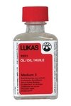 Oliemedium Lukas Fast - 50 ml - Medium til oliemaling, Malermedium, Fernis og kunstner medier til kunstmaling
