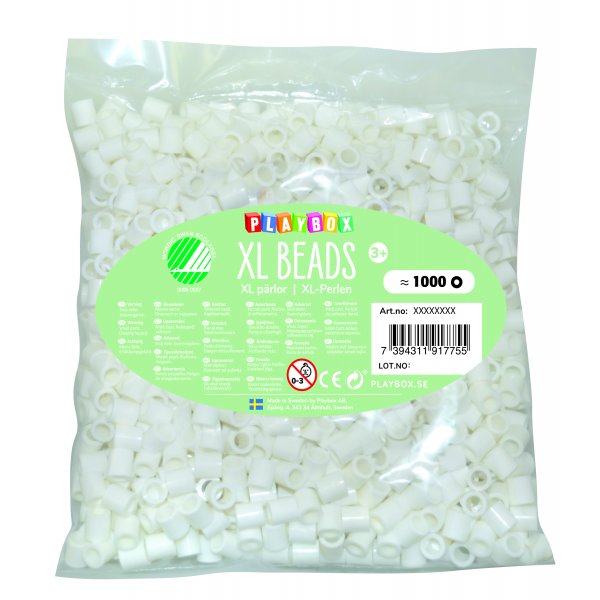 R�rp�rlor XL - vit - 1000 st