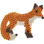 Pärlplatta NABBI BioBeads räv 9,5x13,4 cm medium Pärlplatta NABBI BioBeads räv 9,5x13,4 cm medium