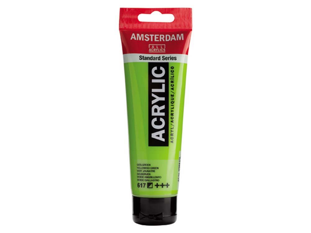 Amsterdam Akrylmaling 120 ml - Gullig Grøn - Akrylfarver, Kunstnerfarver