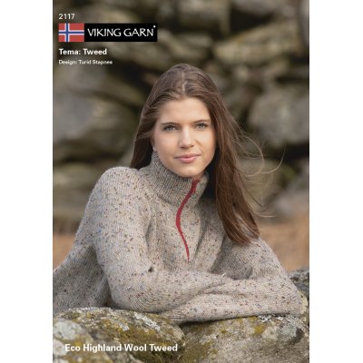 Mnsterkatalog Viking Tweed Voksen (2117) - Highland Uld