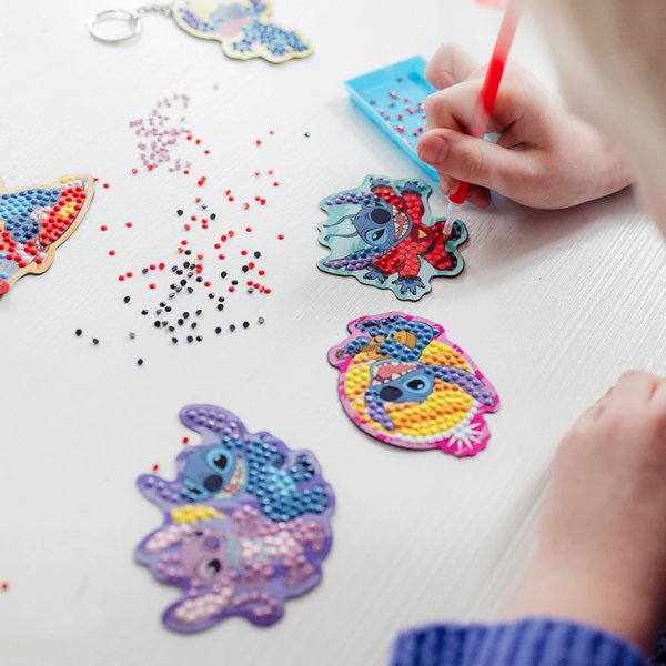 Diamond painting magnets Stitch Disney - pysselset med motiv