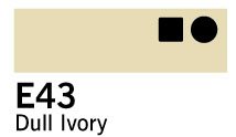 Copic Marker - E43 - Dull Ivory - Tuschpenne, Penne, Penne, kridt & tusch