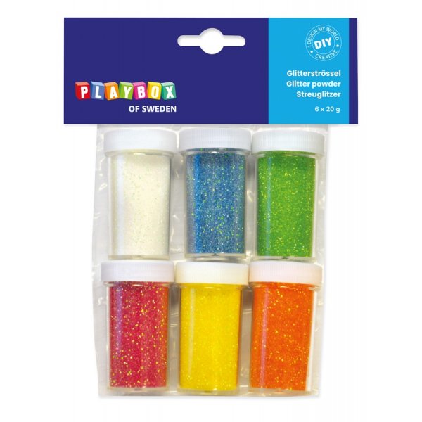 Glitterdrys pastel
