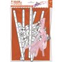 Pappersdiadem med band, 6-pack Pappersdiadem med band, 6-pack