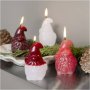 DIY Lysstøbesæt Julemanden 4-pak Rød - Paraffinvoks DIY Lysstøbesæt Julemanden 4-pak Rød - Paraffinvoks