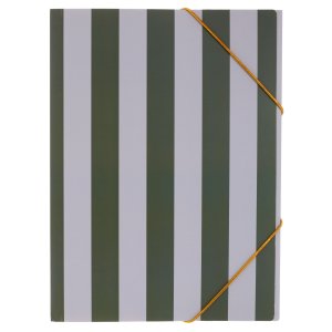 Gummibandsmapp i kartong A4 FSC - Stripe Gummibandsmapp i kartong A4 FSC - Stripe