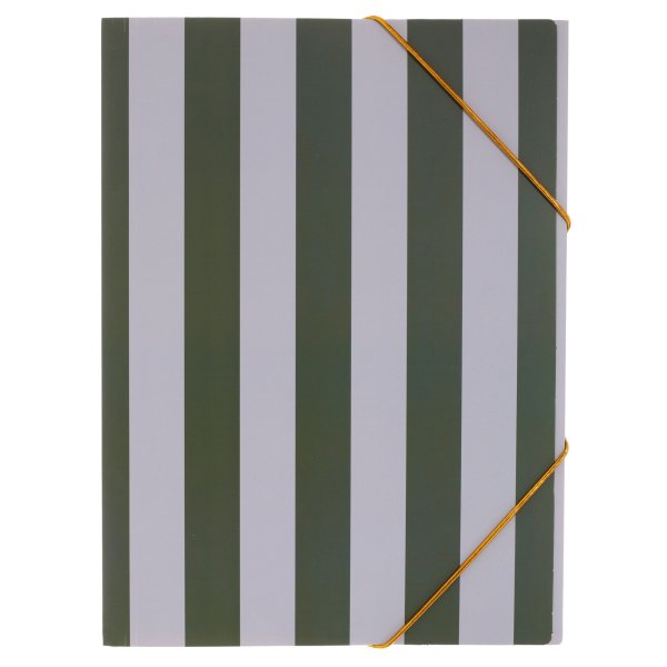 Gummibandsmapp i kartong A4 FSC - Stripe Gummibandsmapp i kartong A4 FSC - Stripe