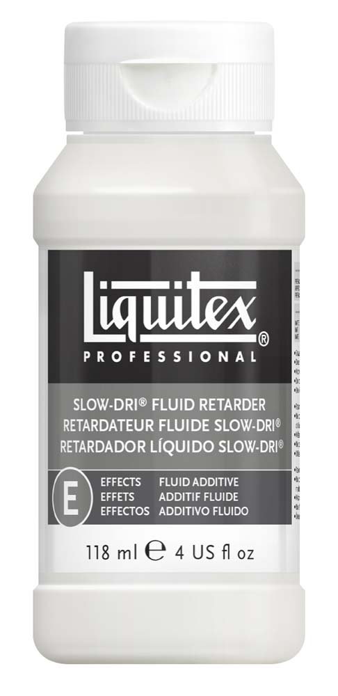 Slow-Dri Retardervæske Liquitex 118 ml - Akrylmedier, Malermedium, Fernis og kunstner medier til kunstmaling