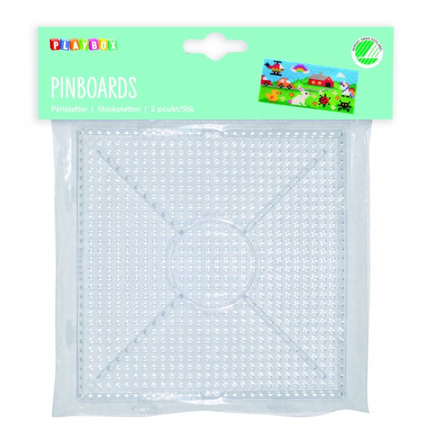 P�rlplattor i modul (2-pack)