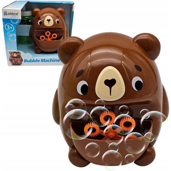 S�pbubbelmaskin bj�rn 118 ml batteridriven - Alldoro